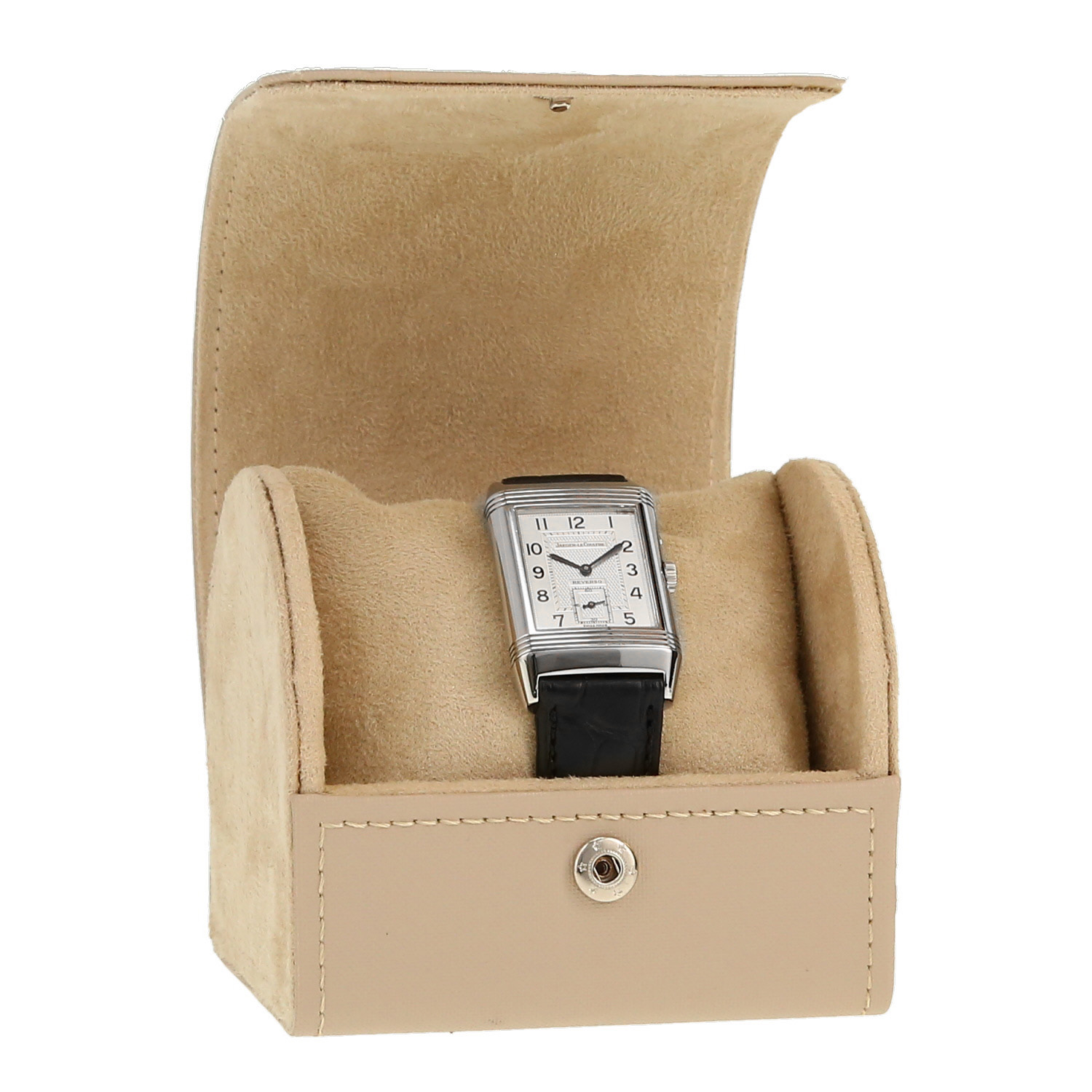 Montre Jaeger-LeCoultre Reverso-Duoface en acier Ref: Jaeger Lecoultre - 270854  Vers 2000 - Detail D2