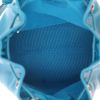 Bolso de mano Chanel  Petit Shopping en cuero granulado turquesa - Detail D3 thumbnail