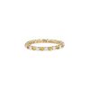 Tiffany & Co  wedding ring in yellow gold, diamonds and sapphires - 00pp thumbnail