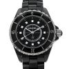 Montre Chanel J12 Joaillerie en acier et céramique noire Ref: Chanel - H1625  Vers 2012 - 00pp thumbnail