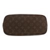 Louis Vuitton  Neverfull shopping bag  in brown monogram canvas  and natural leather - Detail D1 thumbnail