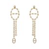 Hermès Chaîne d'Ancre pendants earrings in yellow gold and diamonds - 00pp thumbnail