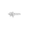 Cartier Caresse d'Orchidées small model ring in white gold and diamonds - 00pp thumbnail