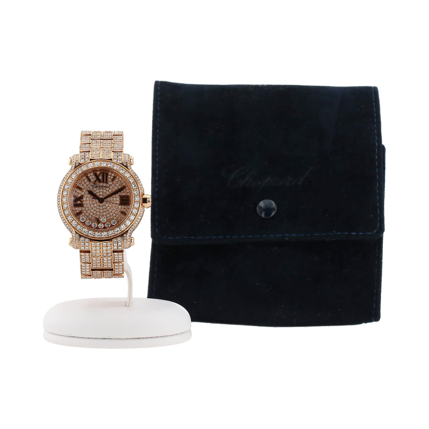 Chopard Happy Sport  in pink gold Ref: Chopard - 4183  Circa 2010 - Detail D2