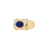 Boucheron Jaipur ring in yellow gold and lapis-lazuli - 00pp thumbnail