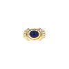 Boucheron Jaipur ring in yellow gold and lapis-lazuli - 360 thumbnail