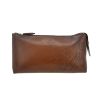 Berluti   pouch  in brown leather - 360 thumbnail