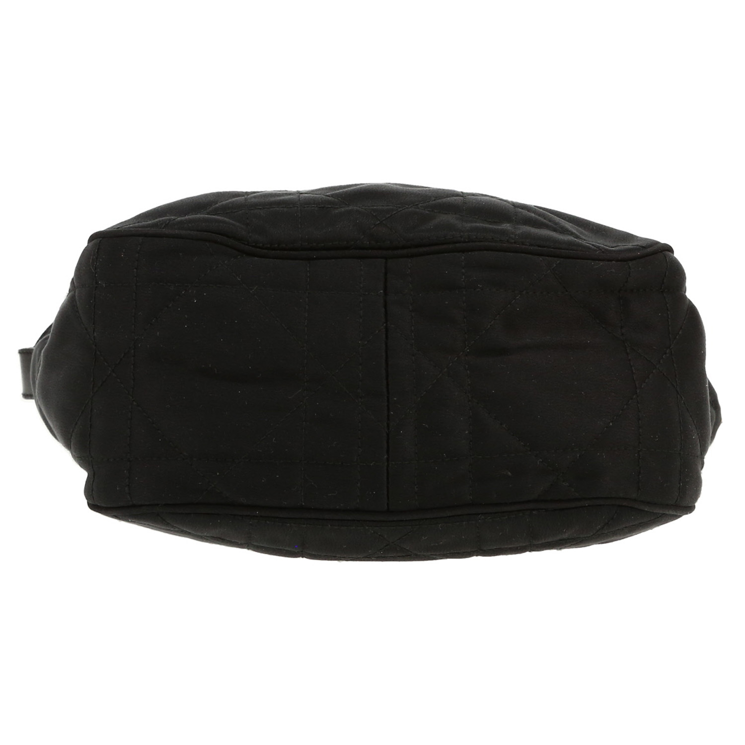 Dior  Vintage handbag  in black canvas cannage - Detail D1