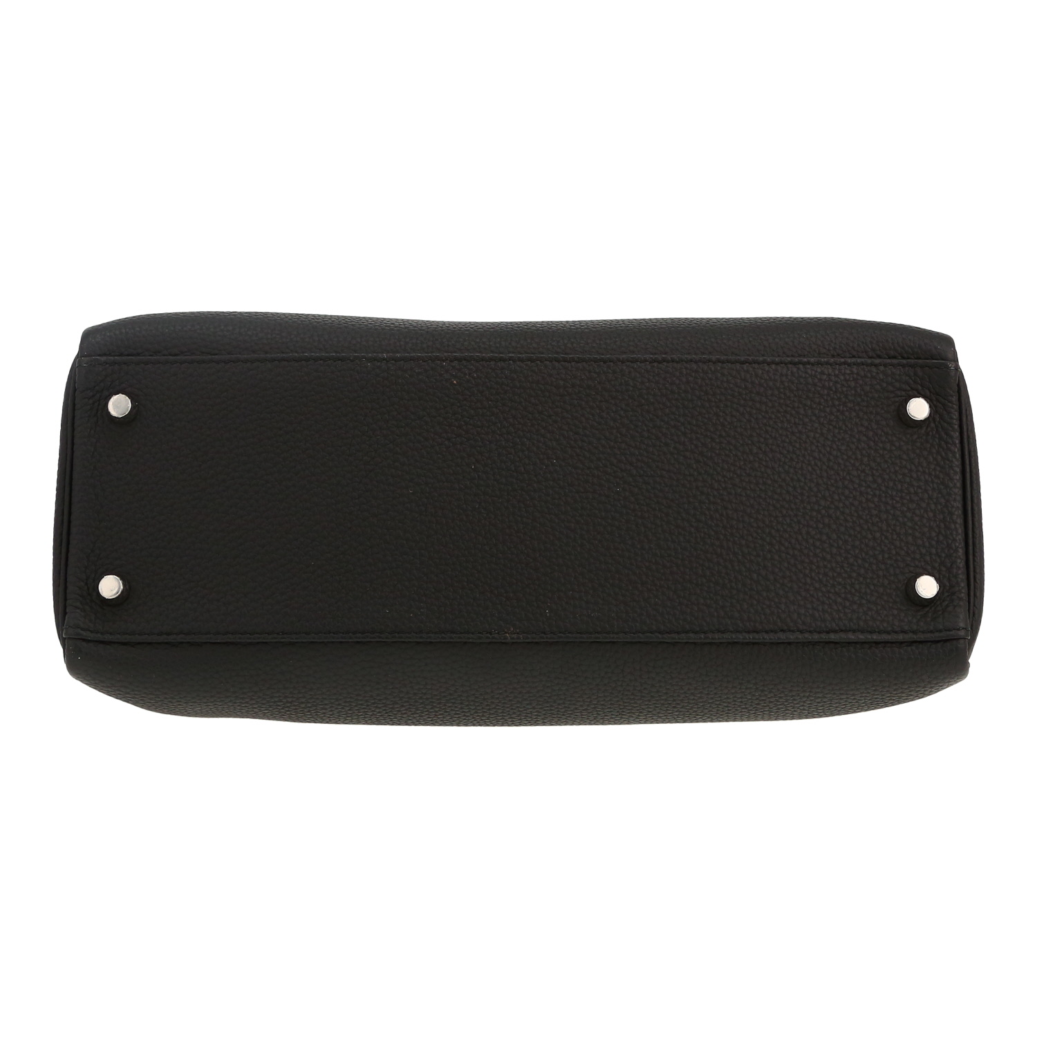 Sac à main Hermès  Kelly 32 cm en cuir togo noir - Detail D1