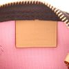 Borsa a tracolla Louis Vuitton  Nano Speedy in tela monogram marrone e pelle naturale - Detail D2 thumbnail