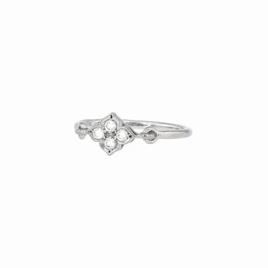 Cartier Inde Mystérieuse ring in white gold and diamonds