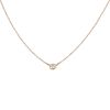 Tiffany & Co Diamonds By The Yard necklace in pink gold and diamond - 00pp thumbnail