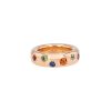 Pomellato Iconica small model ring in pink gold and semi-precious stones - 00pp thumbnail