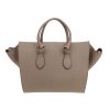 Celine  Tie Bag shopping bag  in taupe leather - 360 thumbnail