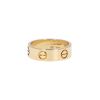 Anello Cartier Love modello medio in oro giallo - 00pp thumbnail