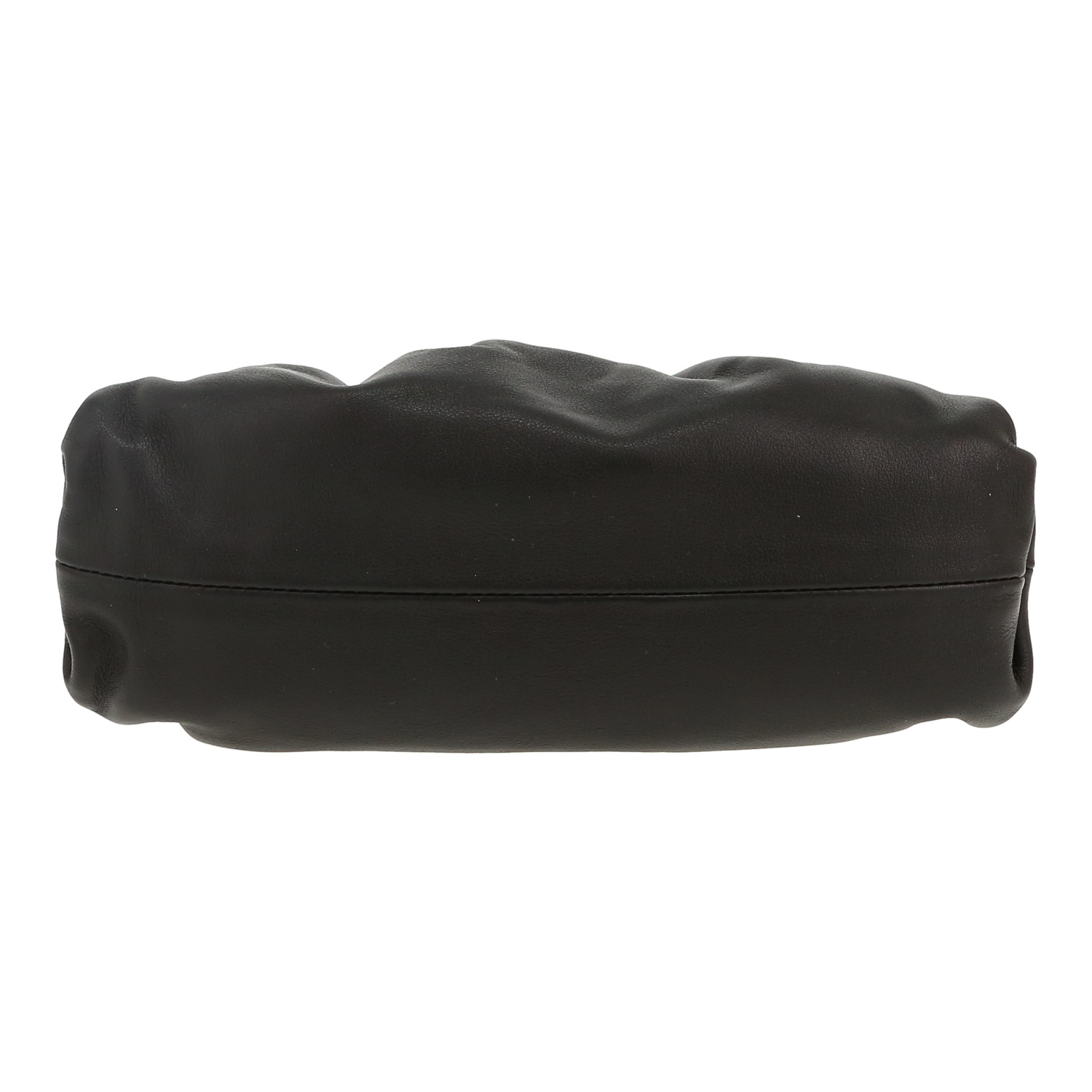 Sac bandoulière Bottega Veneta  Pouch en cuir noir - Detail D1