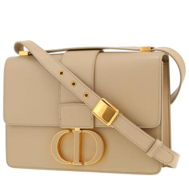 Bolso bandolera Dior  30 Montaigne en cuero beige