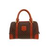 Celine   handbag  "Triomphe" canvas  and brown leather - 360 thumbnail