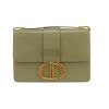 Borsa a tracolla Dior  30 Montaigne in pelle verde - 360 thumbnail