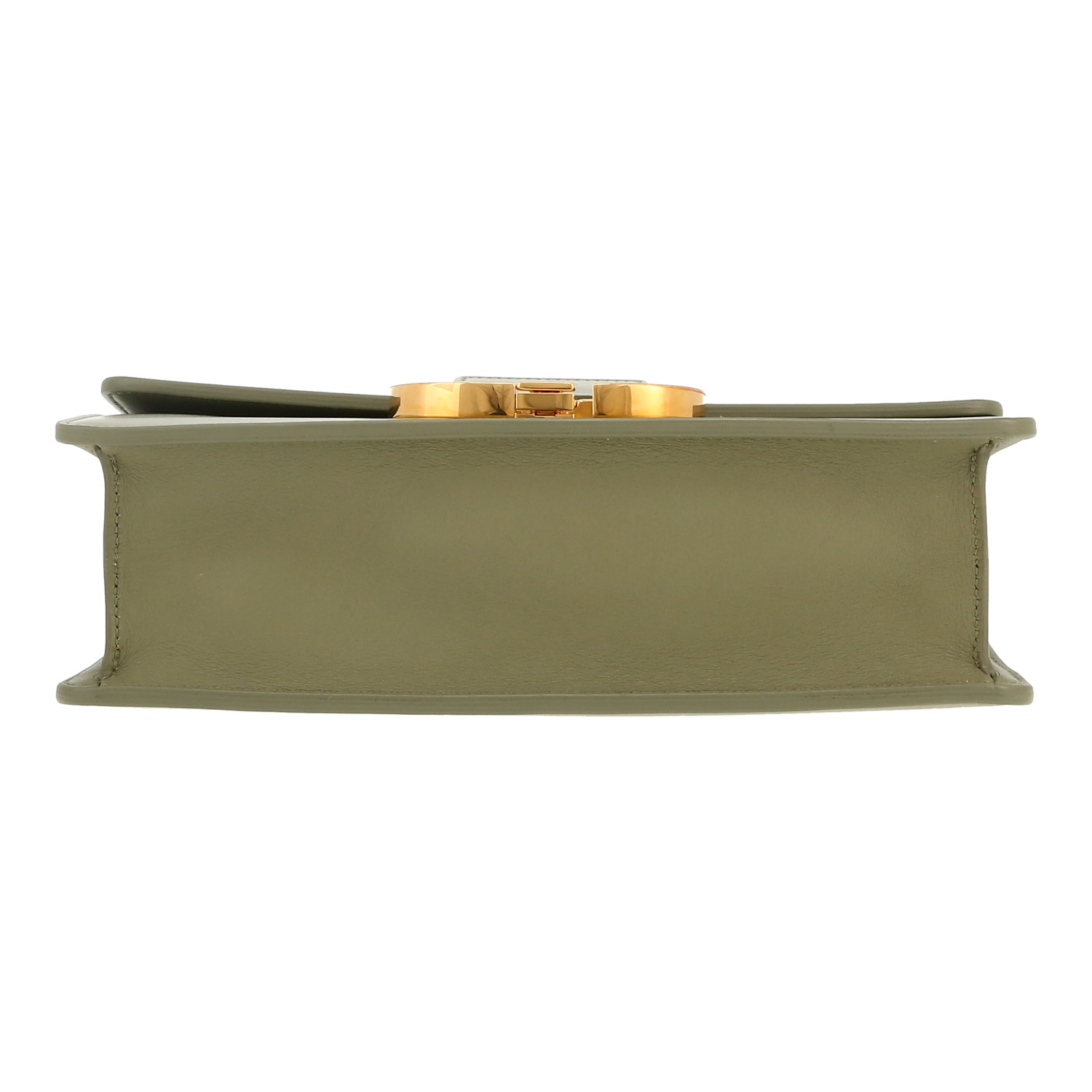 Dior  30 Montaigne shoulder bag  in green leather - Detail D1