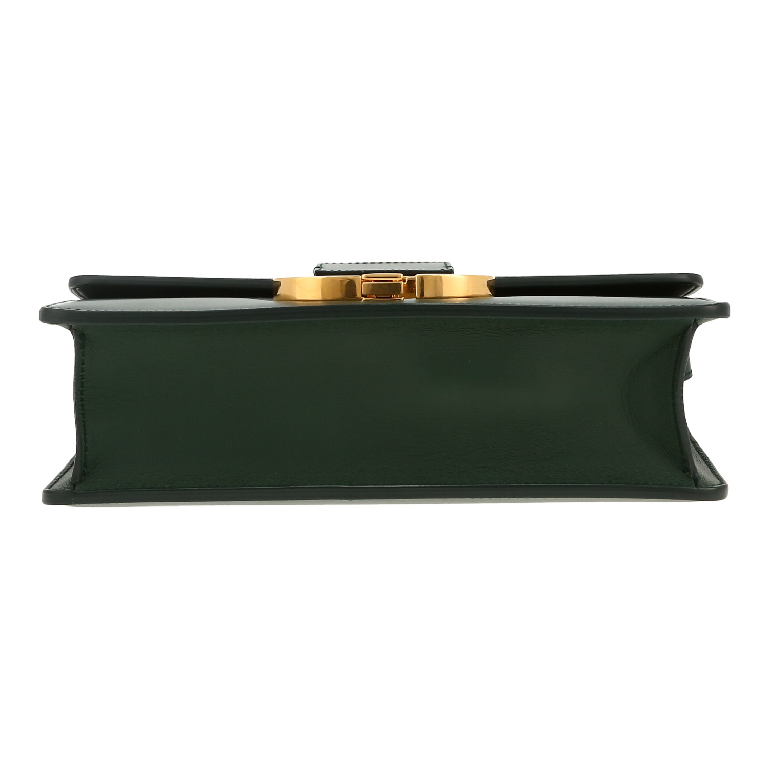 Sac bandoulière Dior  30 Montaigne en cuir vert-sapin - Detail D1