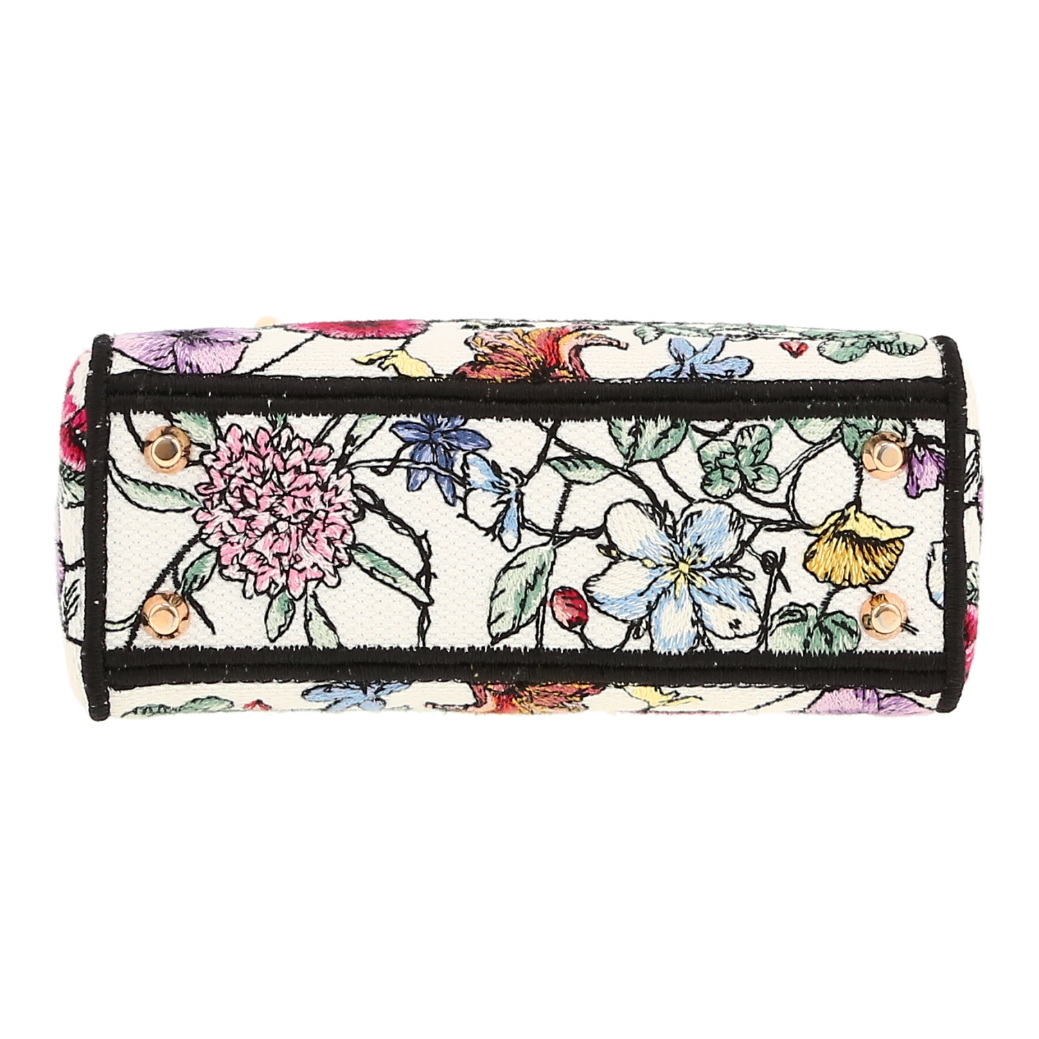 Borsa Dior  Lady D-Lite in tela bianca - Detail D1