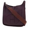 Bolso bandolera Hermès  Evelyne en cuero togo violeta Raisin - 00pp thumbnail