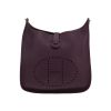 Bolso bandolera Hermès  Evelyne en cuero togo violeta Raisin - 360 thumbnail