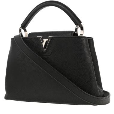 Borsa Louis Vuitton  Capucines BB in pelle taurillon clemence nera