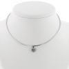 Chopard Happy Diamonds Icon pendant in white gold and diamonds - 360 thumbnail