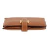 Hermès  Bearn wallet  in gold epsom leather - Detail D1 thumbnail