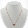 Pomellato Nudo necklace in pink gold and quartz - 360 thumbnail