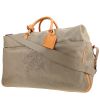 Louis Vuitton  Editions Limitées travel bag  in grey canvas  and natural leather - 00pp thumbnail