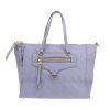 Shopping bag Louis Vuitton  Lumineuse in pelle monogram con stampa viola - 360 thumbnail