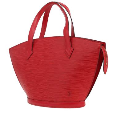 Sac à main Louis Vuitton  Saint Jacques en cuir épi rouge