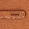 Hermès  Birkin 35 cm handbag  in gold Courchevel leather - Detail D4 thumbnail