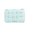 Bottega Veneta  Padded Cassette shoulder bag  in light blue intrecciato leather - 360 thumbnail