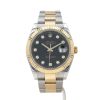 Reloj Rolex Datejust 41 de oro y acero y acero Ref: Rolex - 126333  Circa 2019 - 360 thumbnail