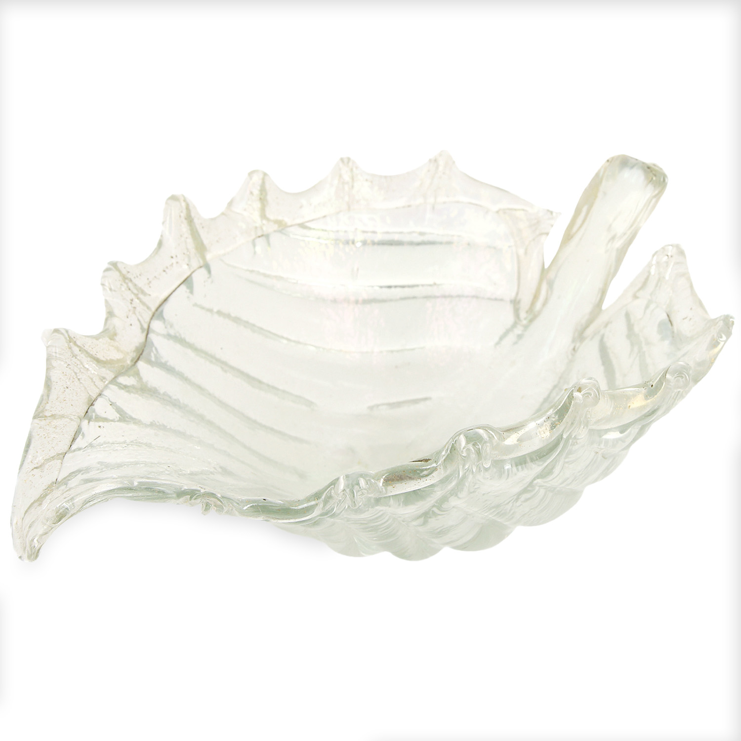 Barovier
Toso, Grande coupe 'feuille' et deux coupes 'coquillage' - circa 1940 - Detail D1