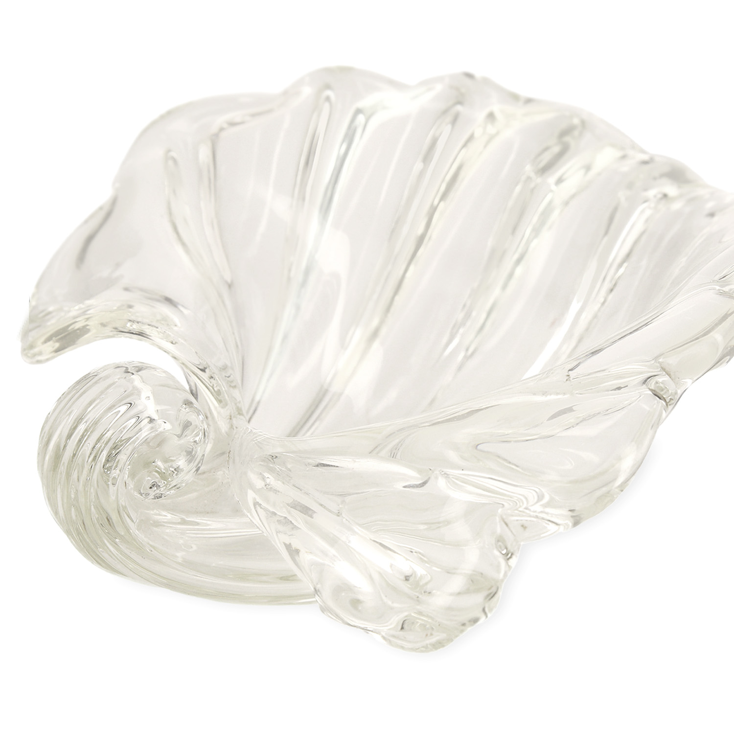 Barovier
Toso, Grande coupe 'feuille' et deux coupes 'coquillage' - circa 1940 - Detail D2
