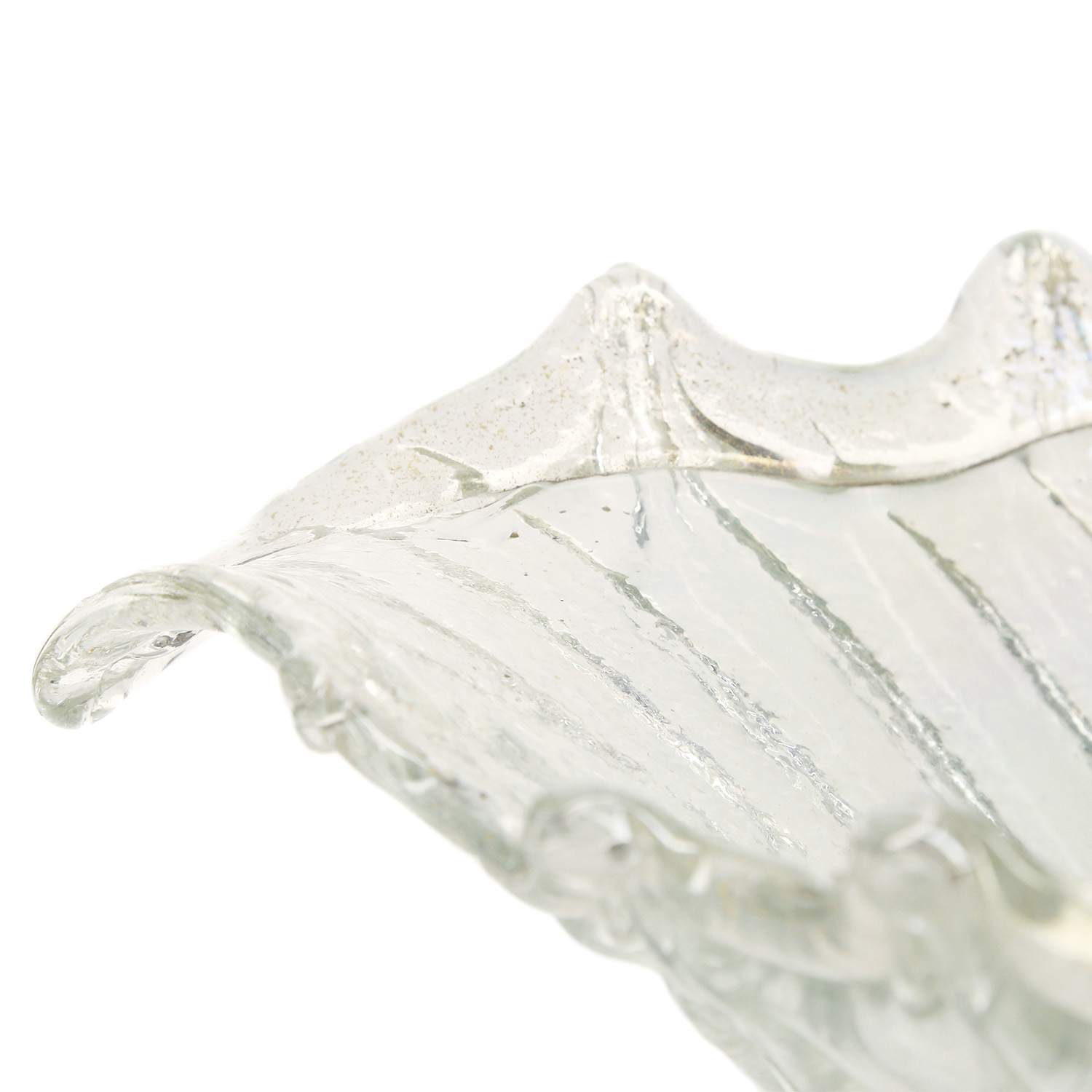 Barovier
Toso, Grande coupe 'feuille' et deux coupes 'coquillage' - circa 1940 - Detail D3