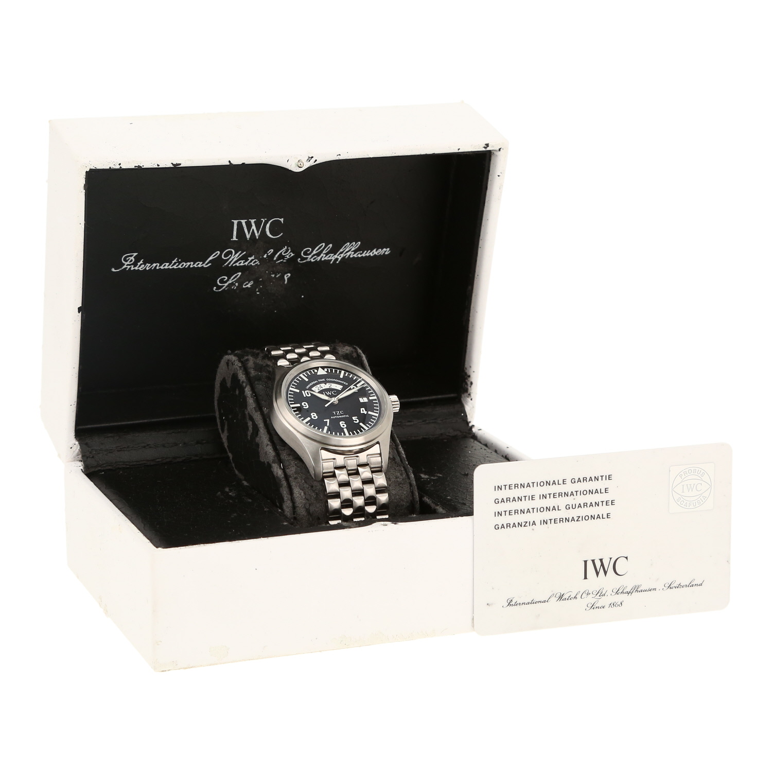 IWC Pilot's Watches Spitfire  in stainless steel Ref: IWC - 3251  Circa 2000