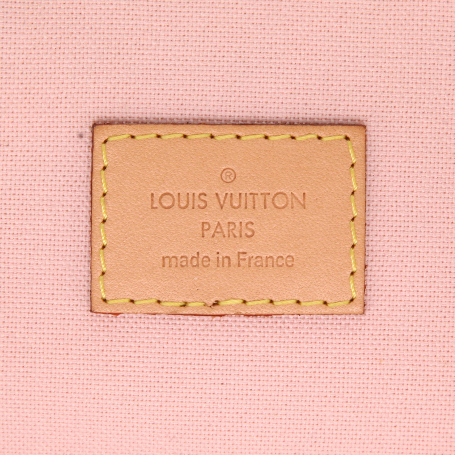 Borsa Louis Vuitton  Iena in tela a scacchi azzurro e pelle naturale - Detail D2