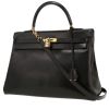 Hermès  Kelly 35 cm handbag  in black box leather - 00pp thumbnail