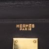 Bolso de mano Hermès  Kelly 35 cm en cuero box negro - Detail D2 thumbnail