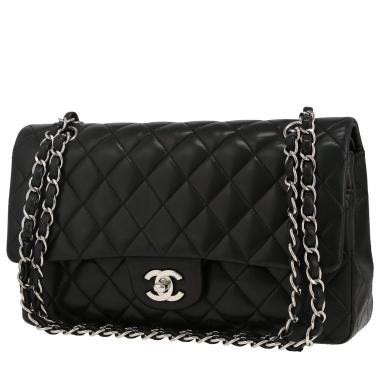 Chanel  Timeless handbag  in black quilted leather