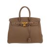 Borsa Hermès  Birkin 35 cm in pelle togo etoupe - 360 thumbnail