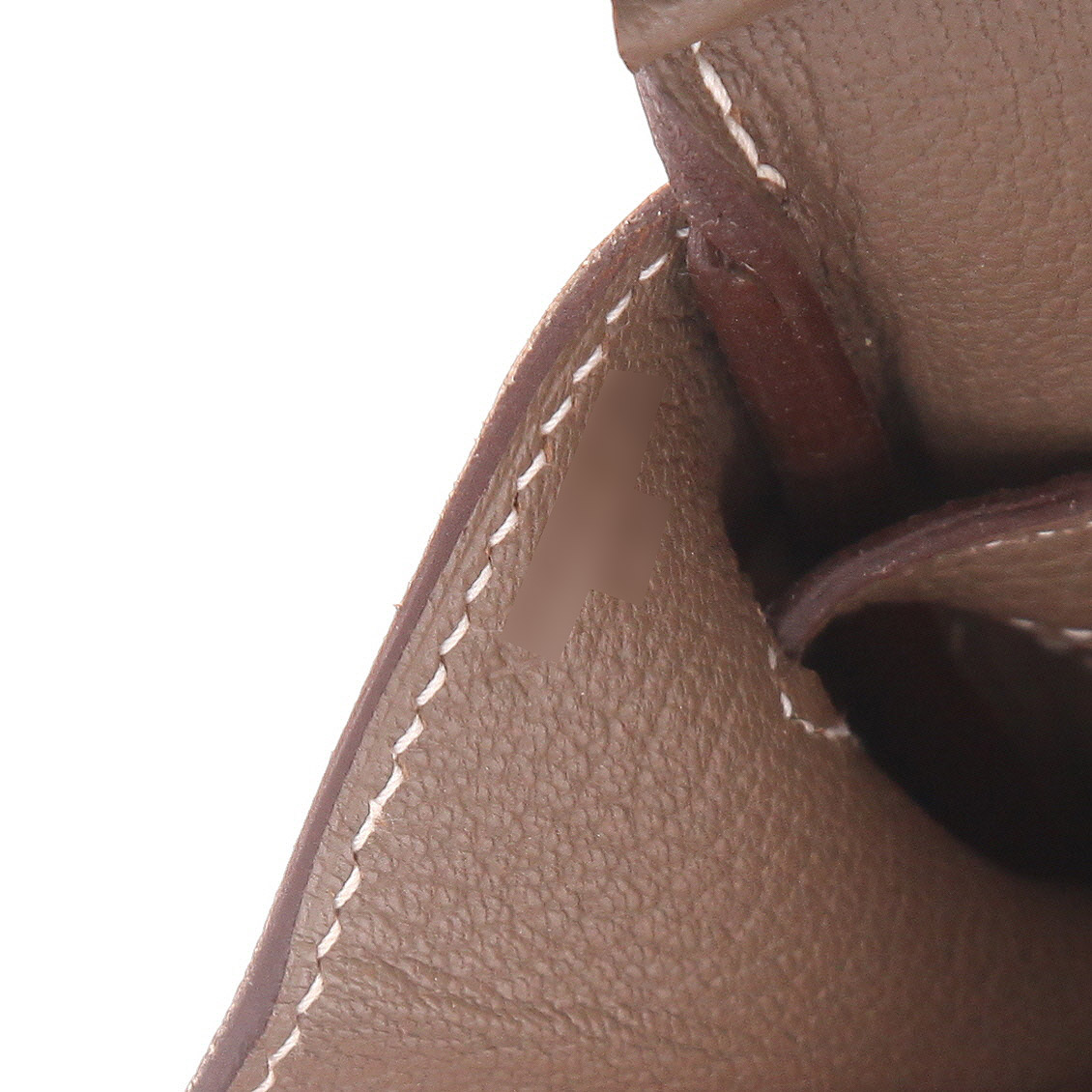Borsa Hermès  Birkin 35 cm in pelle togo etoupe - Detail D4