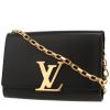 Bolso de mano Louis Vuitton  Louise en cuero negro - 00pp thumbnail