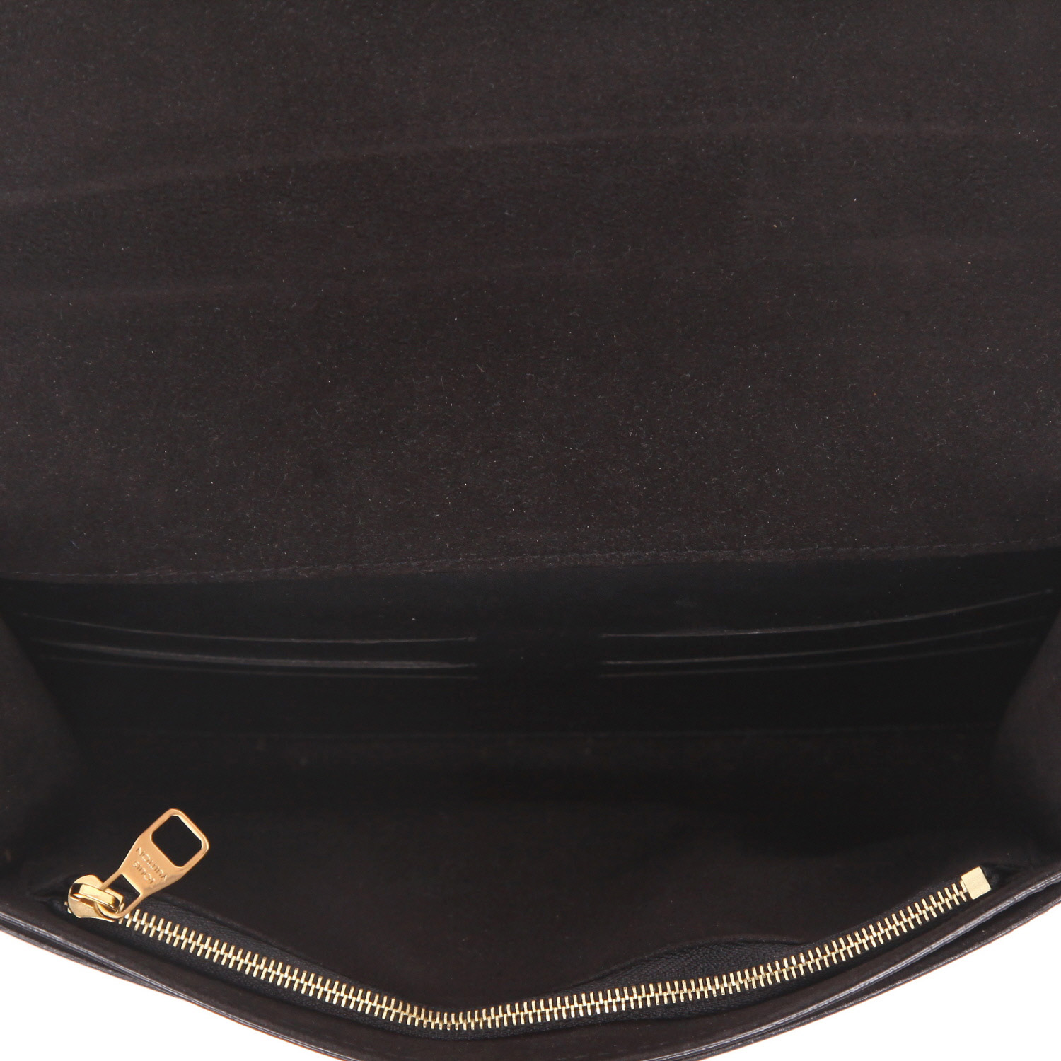 Borsa Louis Vuitton  Louise in pelle nera - Detail D3